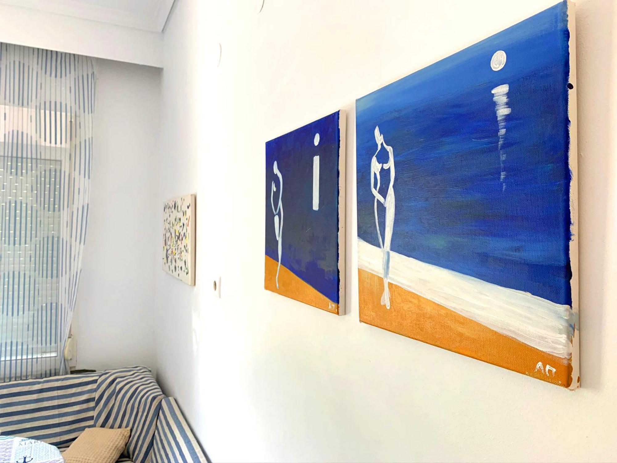 Anna'S 3 Rooms Apartment Nei Epivates Beach Skála Neón Epivatón Dış mekan fotoğraf